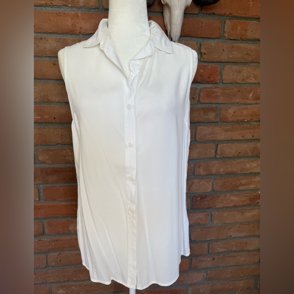 White Button-Down Shirt